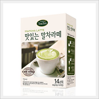 Matcha Latte(Green Tea Latte)  Made in Korea